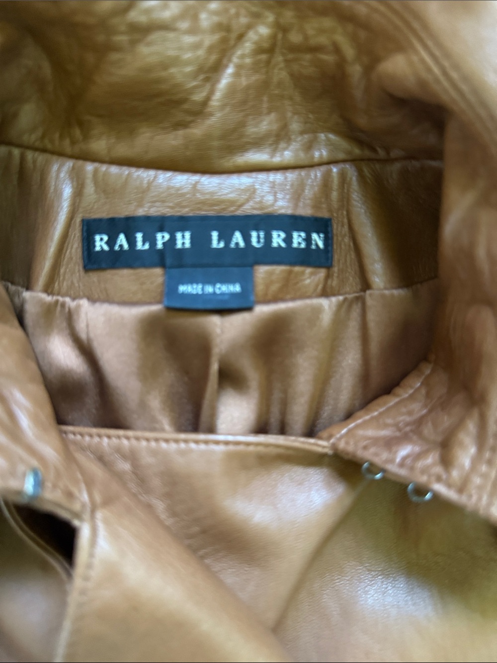 Ralph Lauren Black Label Lambskin Jacket - Picture 8 of 12